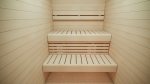 Modulare Elemente für Saunabank RÜCKENLEHNE, ESPE, 28x200x1600-2400mm