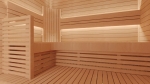 Sauna Lavamoodulite elemendid SELJATOE NURK, LEPP, 28x400x850mm