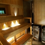 Éléments modulaires pour banc de sauna PIEDS POUR BANQUETTE, AULNE, TREMBLE, THERMO TREMBLE, 600x1200mm