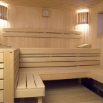Modular elements for sauna bench MODULE LEG, ALDER, ASPEN, THERMO ASPEN, 600-1200mm