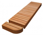 Modular elements for sauna bench MODULE END, THERMO ASPEN, 400mm