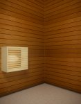 Sauna Holzleisten ECKLEISTE, THERMO ESPE, 25x25x2400mm