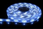 Yksivärinen joustava LED-valopaneeli VEDENPITÄVÄ 5050 KYLMÄ VALKOINEN 12W/1M, 60LED/1M
