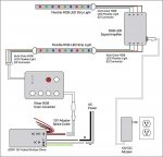 LED-valaistuksen lisävarusteet VAHVISTIN