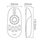 LED Zubehör MILIGHT 4-ZONE DUAL WHITE, STEUERGERÄTE, FUT007