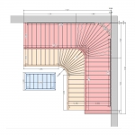 Modular bastubänk MODULÄR BASTU BÄNK, PREMIUM, ASP, 2000x2213 MODULÄR BASTU BÄNK, PREMIUM, ASP