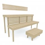 Modulare Saunabank SAUNABANKMODULE, STANDART, ESPE