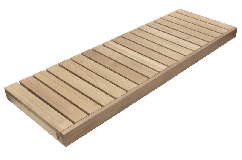 Modular Sauna Bench Optimal Aspen Small Aspen Saunainter Com