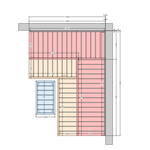 Modulaarne saunalava SAUNA LAVAMOODULI KOMPLEKT, OPTIMAL, HAAB, 1600x2200 SAUNA LAVAMOODULI KOMPLEKT, OPTIMAL, HAAB