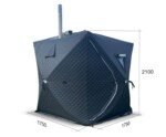 SAUFLEX Mobile Saunas SAUFLEX FULL TRAVEL SET 1750x1750x2100mm