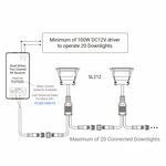 Steam sauna LED light MILIGHT 3W DUAL WHITE SPOTLIGHT SL2-12