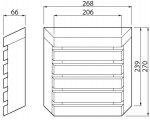 Valaisimet SAUNA LED-VALAISIN 260TRL 8W