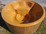 Aussen Badefass BADEFASS MIT DEM INTEGRIERTEN HOLZOFEN 1150 L BADEFASS MIT DEM INTEGRIERTEN HOLZOFEN 1150 L
