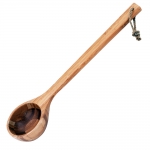 Sauna accessories sets RENTO HEAT-TREATED BAMBOO BUCKET, LADLE AND THERMOMETER SET RENTO HEAT-TREATED BAMBOO SET
