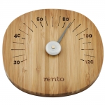 Sauna accessories sets RENTO HEAT-TREATED BAMBOO BUCKET, LADLE AND THERMOMETER SET RENTO HEAT-TREATED BAMBOO SET