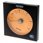 Sauna thermo and hygrometers SOLO RENTO MULTICOLOR ALUMINIUM THERMOMETER