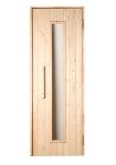 Doors for sauna THERMORY SAUNA DOOR 7X19 HS WITH GLASS, SPRUCE