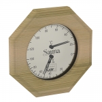 Sauna thermo and hygrometers DUO SAWO THERMO-HYGROMETER 241-THD, OCTAGONAL, CEDAR