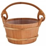 Saunaeimer und -kübel SCHWARZER FREITAG SAWO HOLZEIMER 341-D 4L SAWO HOLZEIMER 4,0 L