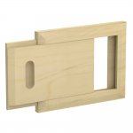 Belüftung LÜFTUNGSGITTER AUS HOLZ, KIEFER