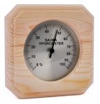 Sauna Thermo- und Hygrometer SOLO SAWO THERMOMETER / HYGROMETER 220, KIEFER