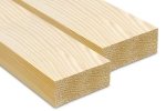 Sauna Holzleisten KIEFER GERÜST 18x45mm 2400mm