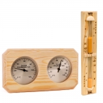 Climate Measuring Kits OUTLET SAUNA SET «CLIMATE AND TIME» OPTIMAL 1