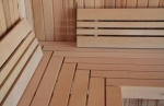 NOUVEAUX PRODUITS Sauna banquettes LAMES DE BANC EN TREMBLE SHP 28x42x1800-2400mm