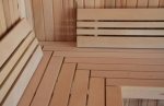 NEW PRODUCTS Sauna bench materials ASPEN BENCH WOOD SHP 28x42x1800-2400mm