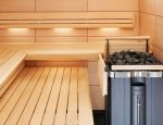 NOUVEAUX PRODUITS Sauna banquettes LAMES DE BANC EN TREMBLE SHP 28x42x1800-2400mm