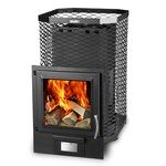 SKAMET Sauna Stoves SAUNA WOODBURNING STOVE SKAMET ST-220 GL, WITHOUT WATER HEATING SKAMET ST-220