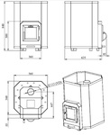 Печи STOVEMAN ДРОВЯНАЯ ПЕЧЬ ДЛЯ САУНЫ STOVEMAN 24 STOVEMAN 24