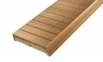 Modular elements for sauna bench PREMADE MODULE, THERMO ASPEN, 140x400x1600-2400mm