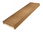 Modular elements for sauna bench PREMADE MODULE, THERMO ASPEN, 140x400x1600-2400mm