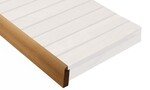 Saunan laudepuut LÄMPÖKÄSITELTY HAAPA PENKKI ETUPANEELIN SHA 40x140x2100mm LÄMPÖKÄSITELTY HAAPA PENKKI ETUPANEELIN SHA 40x140x1800-2400mm