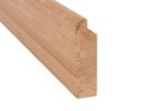 Sauna Banklatten THERMISCH BEHANDELTES ESPENBANKLATTE FÜR DIE VORDERSEITE SHA 40x140x2400mm THERMISCH BEHANDELTES ESPENBANKLATTE FÜR DIE VORDERSEITE SHA 40x140x1800-2400mm