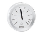 Sauna thermo and hygrometers SOLO TYLÖHELO HYGROMETER «BRILLIANT» SILVER GREY