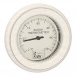 SAWO ROUND THERMOMETER / HYGROMETER