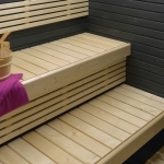 Sauna produits entretien TIKKURILA SUPI SAUNAVAHA POUR PROTECTION DE SAUNA, NOIR