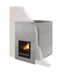 TULIKIVI Sauna Stoves PREMIUM PRODUCTS SAUNA WOODBURNING STOVE TULIKIVI KINOS 20 S2 GROOVED TULIKIVI KINOS RIGATA GROOVED