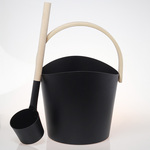 Sauna bucket and ladle sets SAUFLEX SET 20205