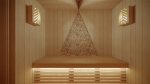 Sauna lamp shades SAUNA CORNER LAMP SHADE V